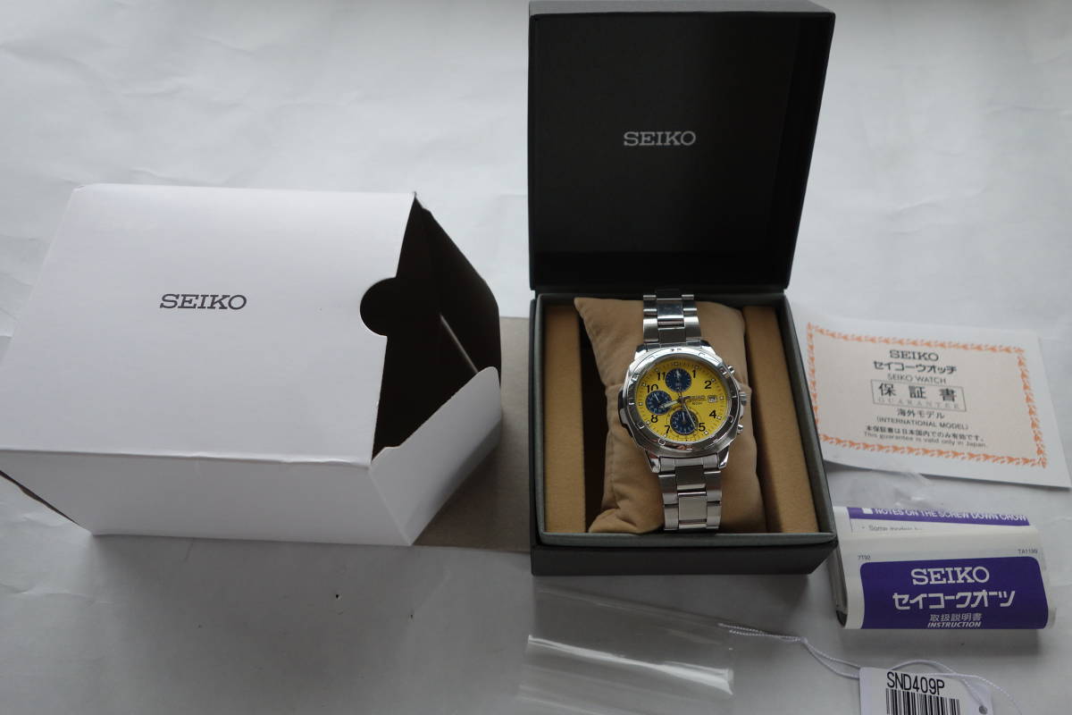 SEIKO 50m防水 クオーツ クロノグラフ 7T92