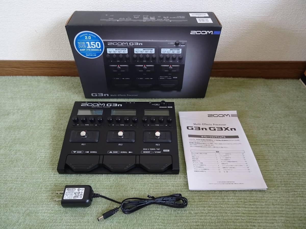 人気セール，高品質 ZOOM G3n エフェクター(エフェクター)｜売買されたオークション情報、yahooの商品情報をアーカイブ公開 - オークファン エフェクター