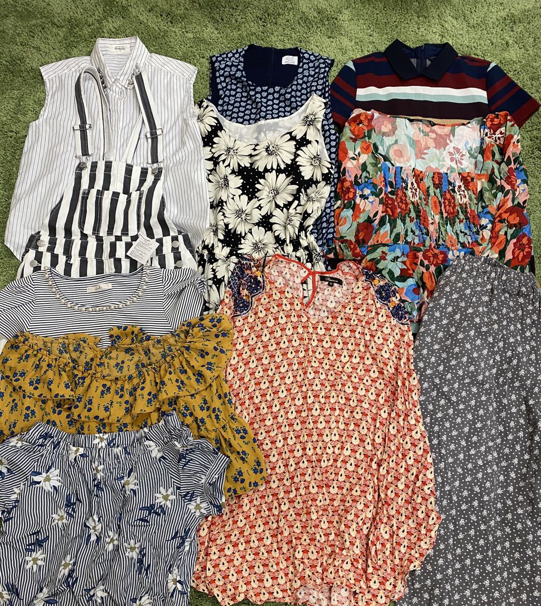 まとめ売り114点 プチプラ レディース春夏 ブランド ファッション トップス ワンピース スカート 可愛い 大量 激安 トップス 売買されたオークション情報 Yahooの商品情報をアーカイブ公開 オークファン Aucfan Com
