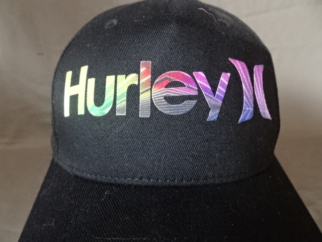 激レア Usa購入 サーフ ボーダー系ブランド ハーレー Hurley レインボーカラー ロゴプリント入りキャップ ブラック 品 野球帽 売買されたオークション情報 Yahooの商品情報をアーカイブ公開 オークファン Aucfan Com
