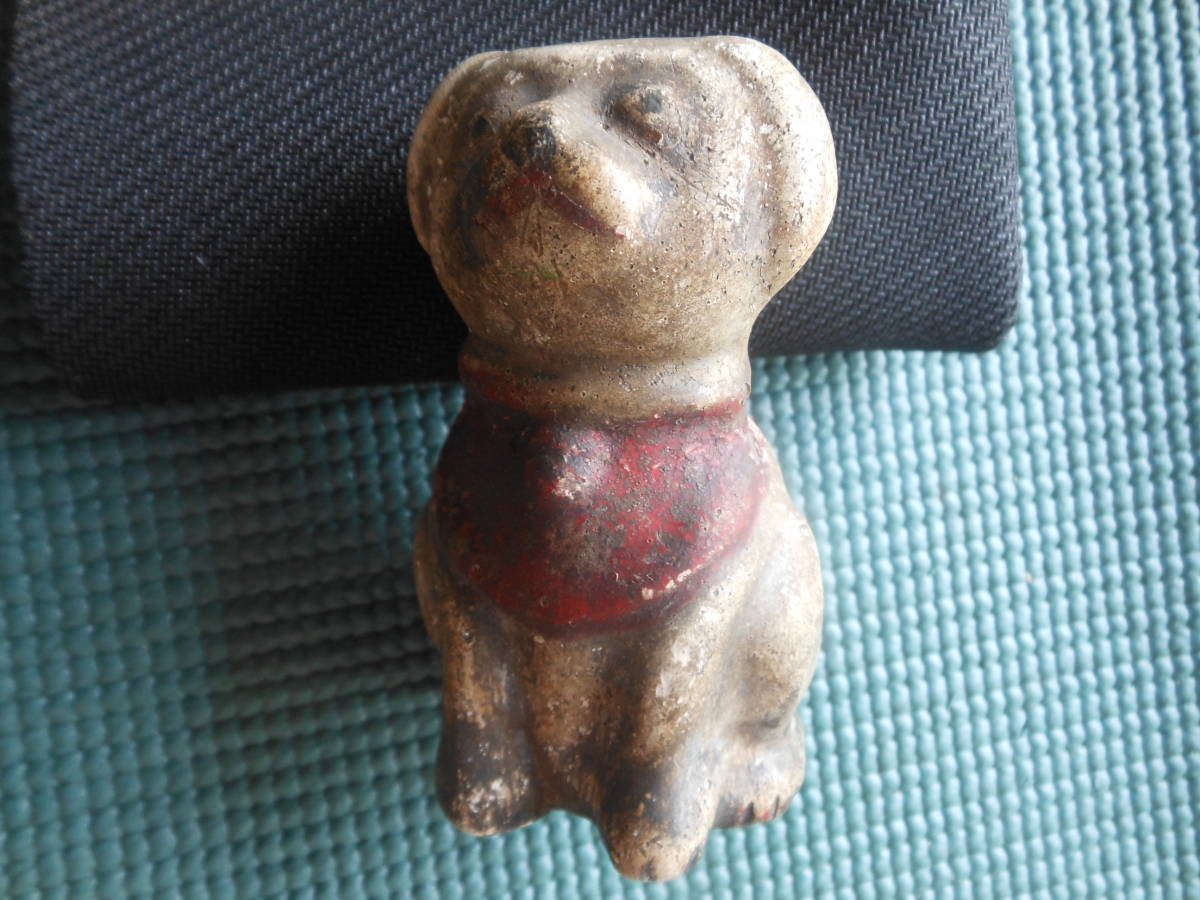 犬の人形 犬の置物 犬 古人形 土人形 骨董品 守り神 縁起 厄除け 参詣 オブジェ アンティーク 高さ約9 3 雑貨 売買されたオークション情報 Yahooの商品情報をアーカイブ公開 オークファン Aucfan Com