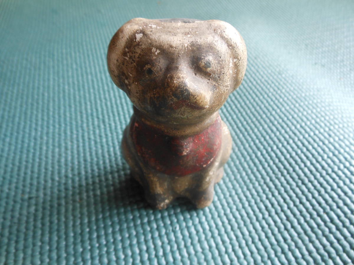 犬の人形 犬の置物 犬 古人形 土人形 骨董品 守り神 縁起 厄除け 参詣 オブジェ アンティーク 高さ約9 3 雑貨 売買されたオークション情報 Yahooの商品情報をアーカイブ公開 オークファン Aucfan Com