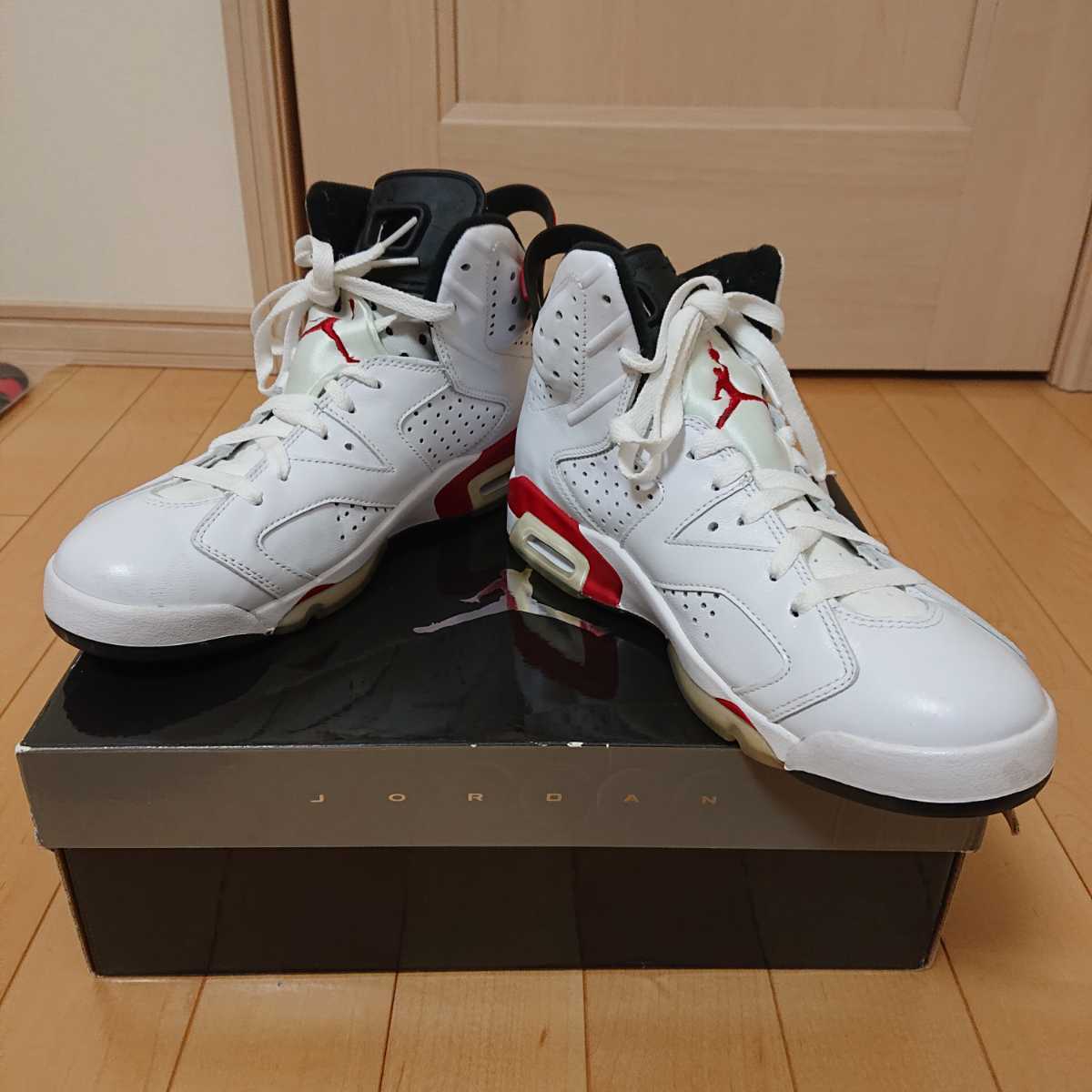  NIKE AIR JORDAN 6 RETRO &ldquo;VARSITY RED&rdquo; 26.0㎝ ナイキ エアジョーダン 桜木花道(26.0cm)｜売買されたオークション情報、yahooの商品情報をアーカイブ公開 - オークファン 26.0cm