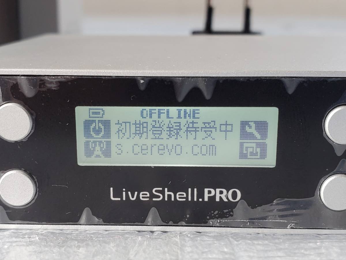 Cerevo LiveShell PRO : ライブ配信 720p アナログ入力 W セレボ 