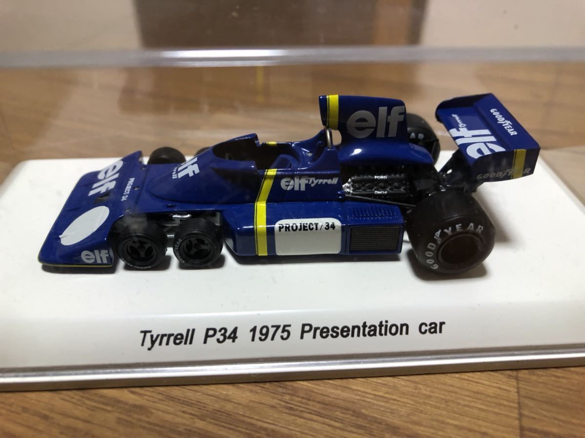 Tyrrell P34 1975 Presentation car ティレル ミニカー F1 レーシング