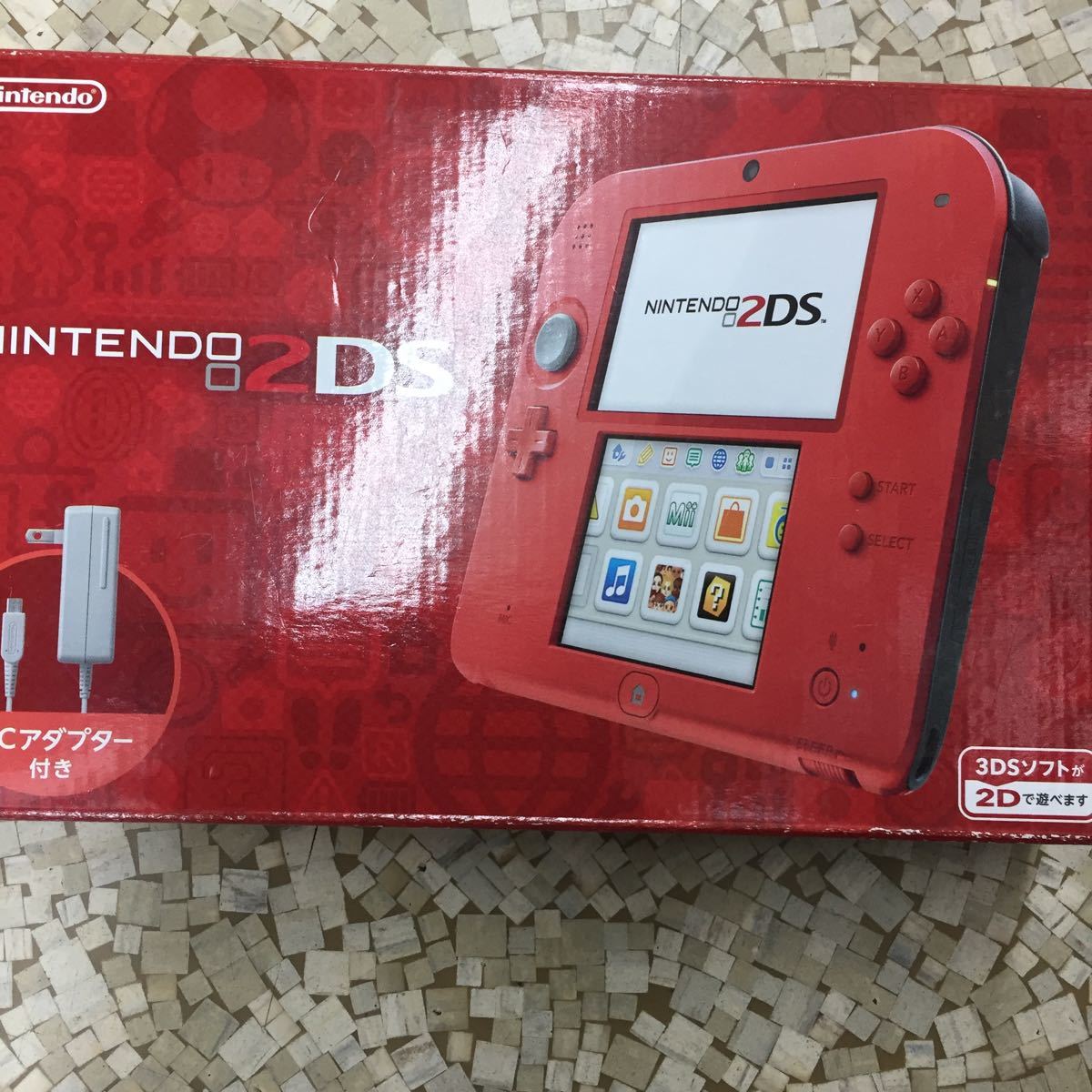 動作確認済☆ニンテンドー2DS 本体 レッド 【公式通販】