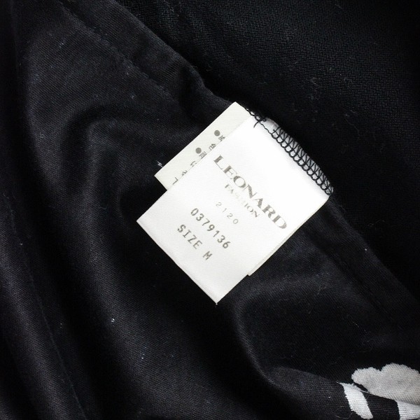 □LEONARD / レオナール 花 フラワー コットン カーディガン＆トップス