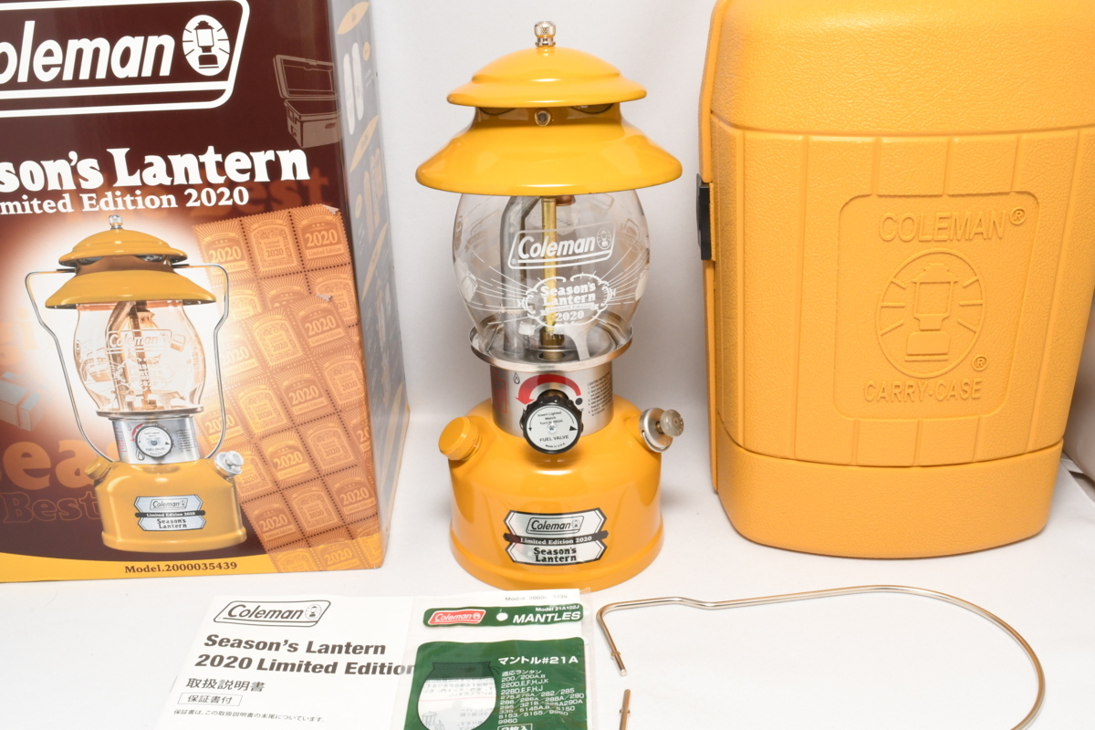 未使用品Coleman Seasons Lantern 2005 Winter ランタン コールマン