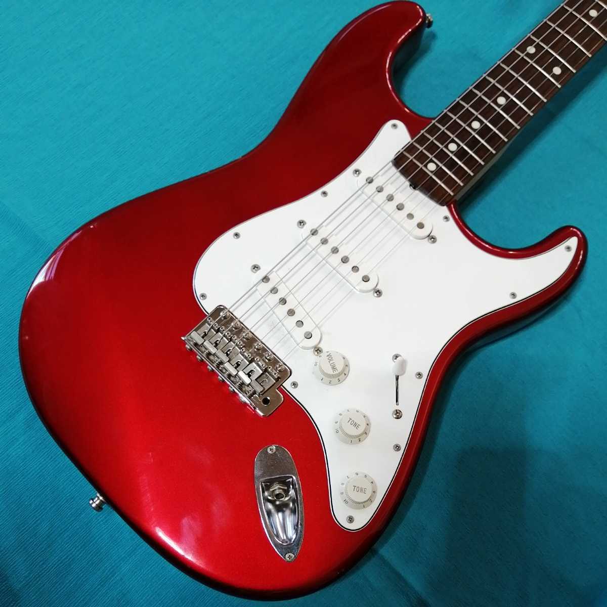 Japan Fender 希少GシリアルFender 赤 ストラト ST57 フジゲン期