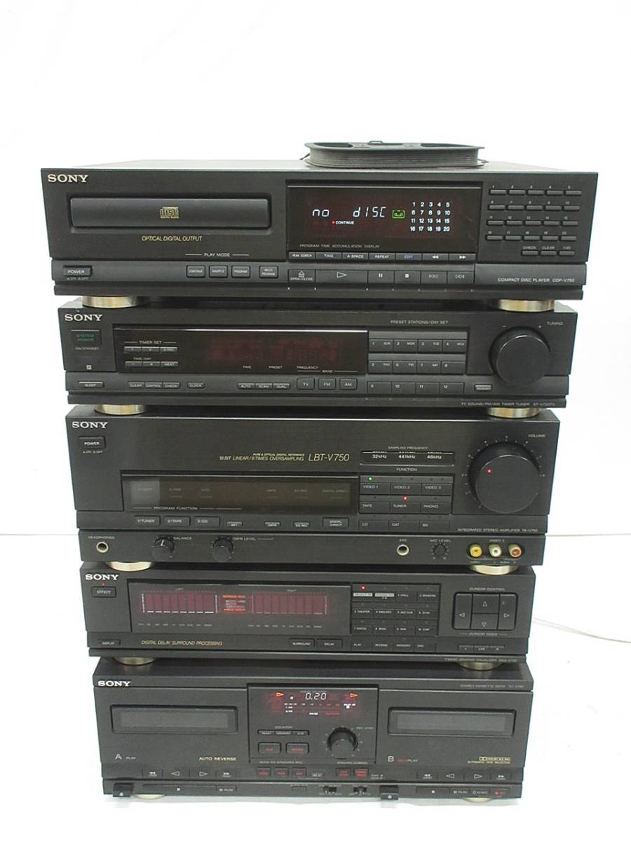 01 20-327888-01 [S] SONY ソニー バブルコンポ LBT-V750 セット CDP