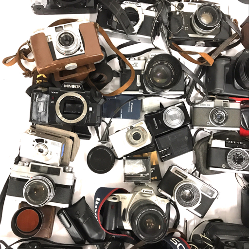YASHICA LYNX-1000 Canon Canonflex RM EOS650 minolta SRT V2 HI