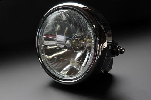  475 マルチリフレクター ヘッドライト クロームメッキ 190mm ガラスレンズ H4 GB250VTR H(ヘッドライト)｜売買されたオークション情報、yahooの商品情報をアーカイブ公開 - オークファン ホンダ用