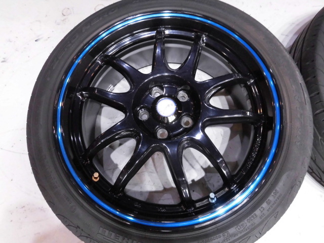 007】送料無料!レアマイスター LMスポーツ 5モデル 17インチ 7.5J ET50 