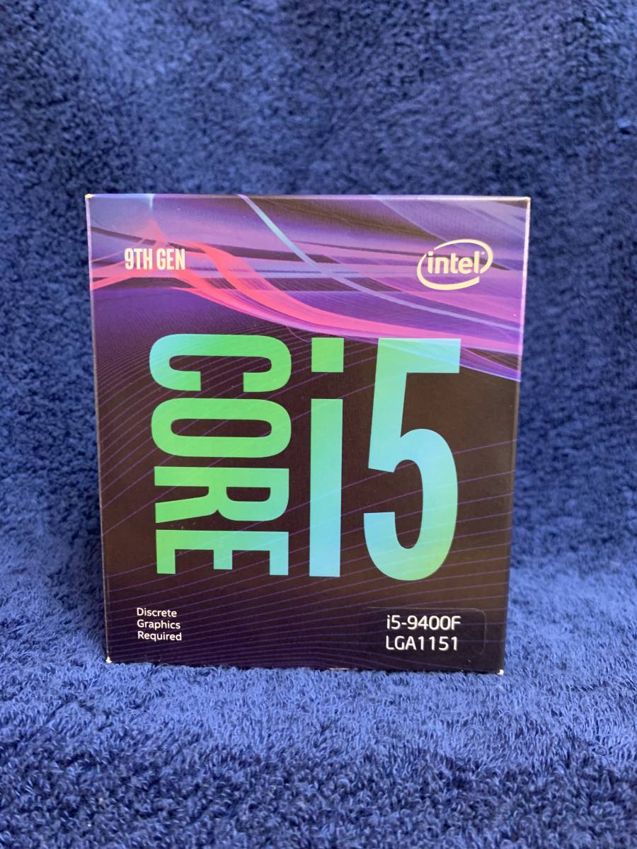 Intel Core i5-9400F Processor I5 LGA 0 CPU Desktop 1 GHz 6-Core I5 