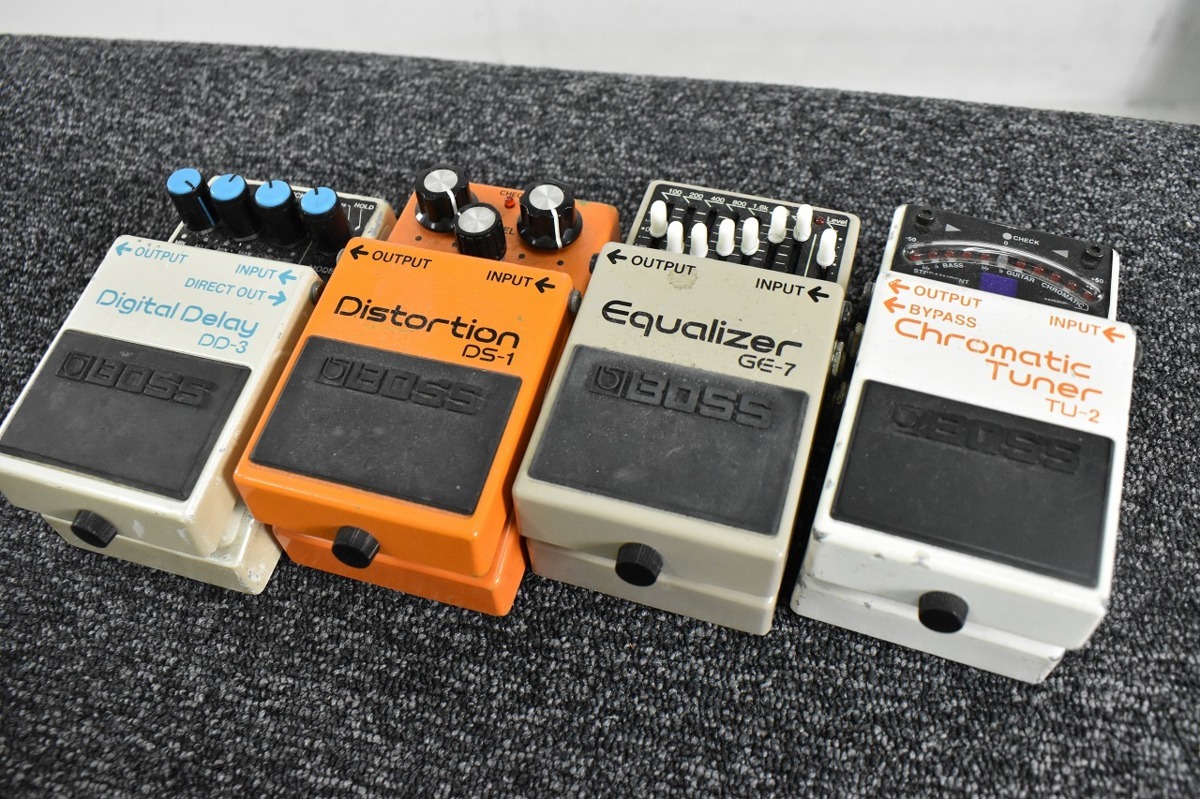 BOSS エフェクター3点セット ディストーション、コーラス