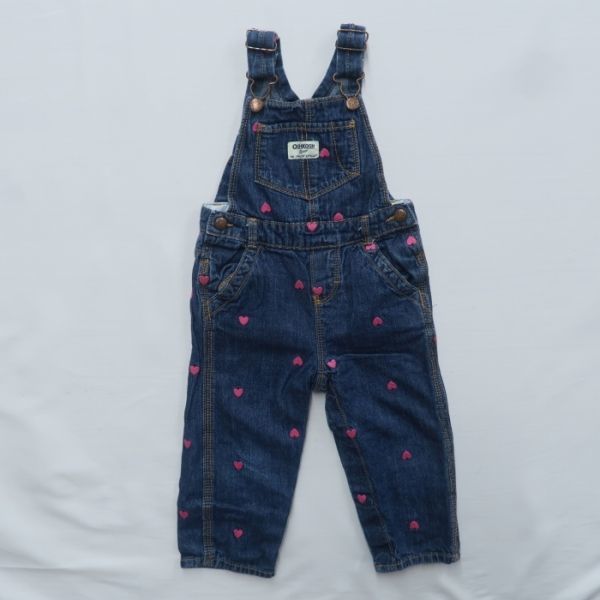 M2967 2歳 24m キッズ 子供服 オシュコシュ Oshkosh デニム オーバーオール サロペット 女の子 古着 ジーンズ 売買されたオークション情報 Yahooの商品情報をアーカイブ公開 オークファン Aucfan Com