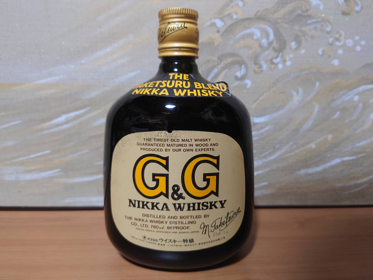高い 順 □送料無料□古酒 ニッカ ウイスキー 特級 760ml G&G 希少 竹鶴