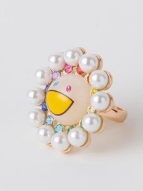 TM×Liquem Flower Ring 9号 村上隆 指輪 フラワー murakami liquem