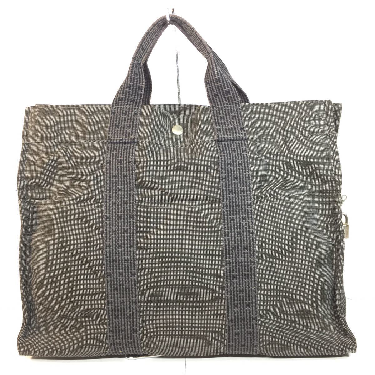 角破れ無し【エルメス】本物 HERMES エールライン トートPM トート 