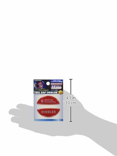 【送料無料・即決】色レッド HASEPRO ( ハセ・プロ ) マジカルカーボン【ホログラム フューエルキャップエンブレム】(レッ_4