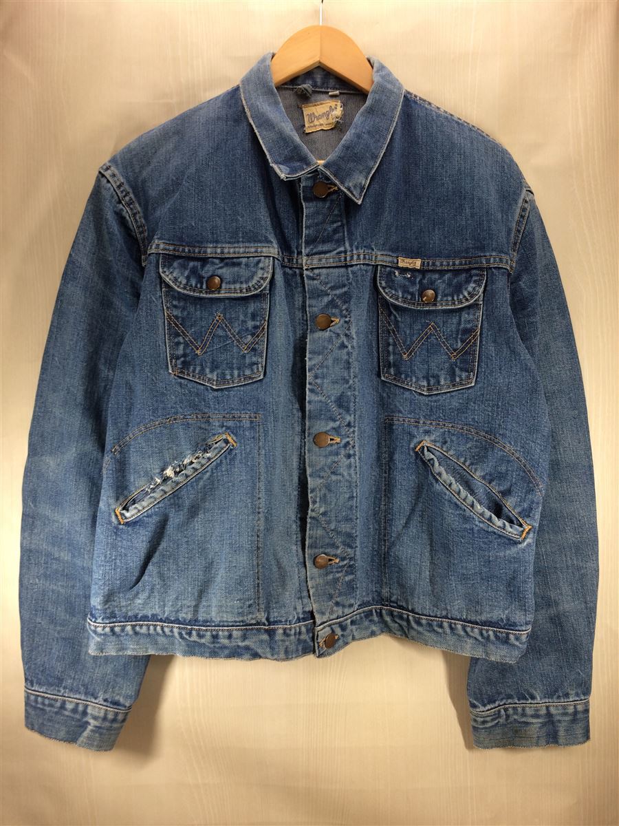 【品質保証，お買い得】 WRANGLER Gジャン/46/デニム/IDG/無地/60`s後期/ベル無し/白タグ/ラングラー(ジージャン)｜売買されたオークション情報、yahooの商品情報をアーカイブ公開 - オークファン 男性用