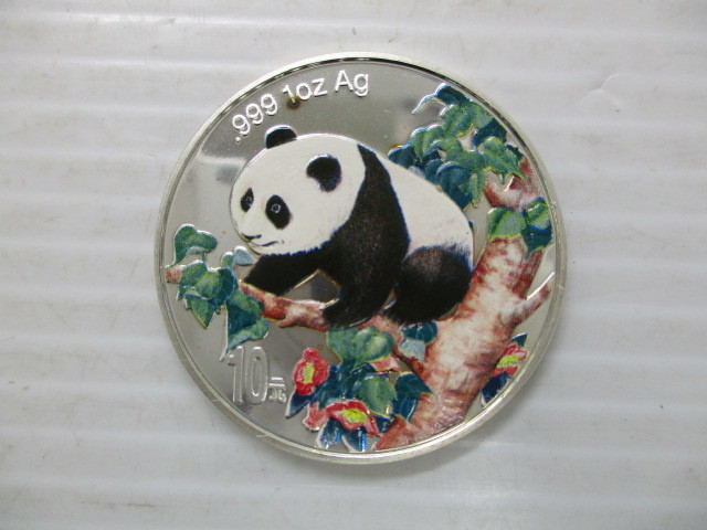 Yahoo!オークション パンダ記念メダル 1983-2023年の中国パンダ銀貨