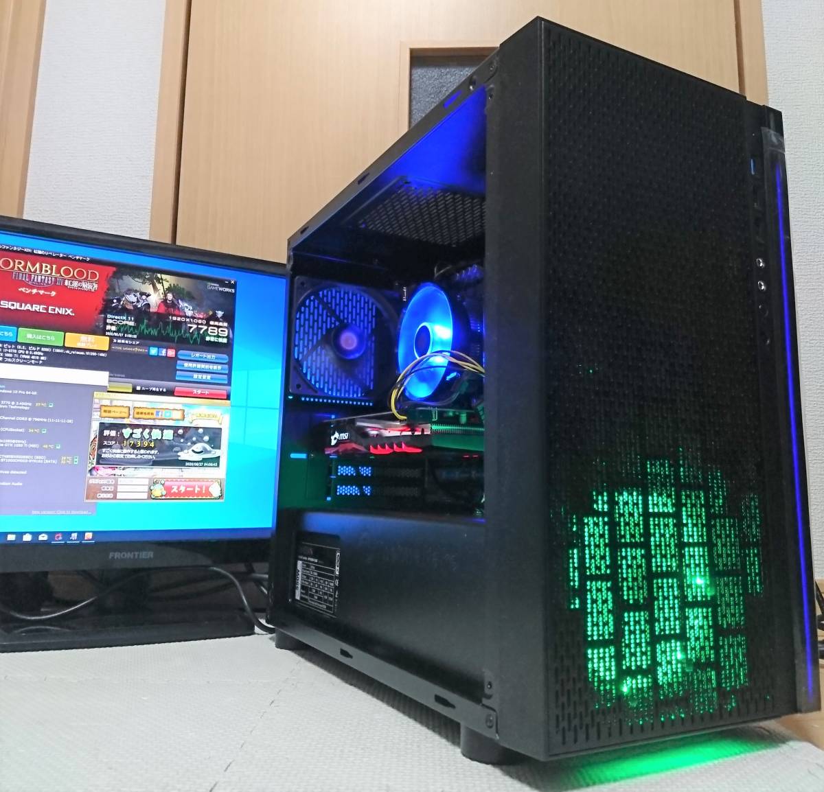 Windowsデスクトップ kodoT1650 i7-3770 ASUS GTX1050TI 4G 6画面同時出力ハイエンドゲーミングPC】i7-3770/GTX1050Ti 4G/大容量