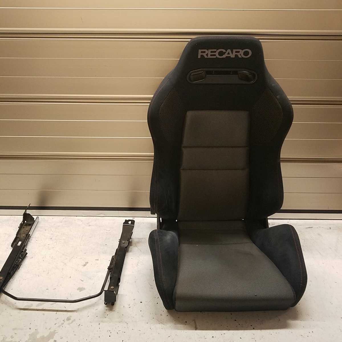 RECARO セミバケットシート レカロ シートレール付き⁄スバル □RECARO 