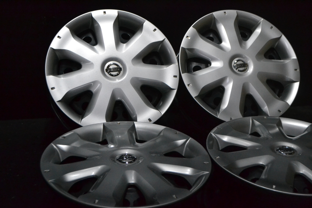 日産 ノート マーチ キューブ 等 鉄ホイール 14×5 PCD100 タイヤ