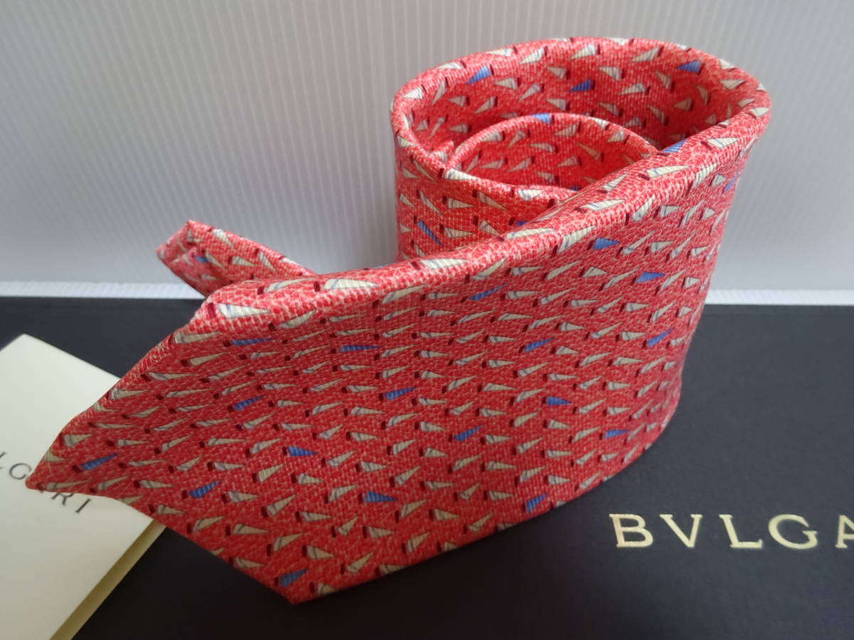 ブルガリ ネクタイ BVLGARI セッテピエゲ - 未使用品の通販 メンズ 総