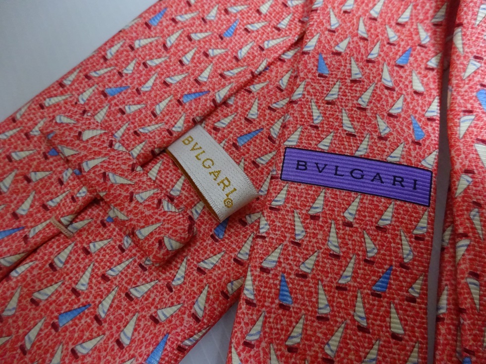 ブルガリ ネクタイ BVLGARI セッテピエゲ - 未使用品の通販 メンズ 総