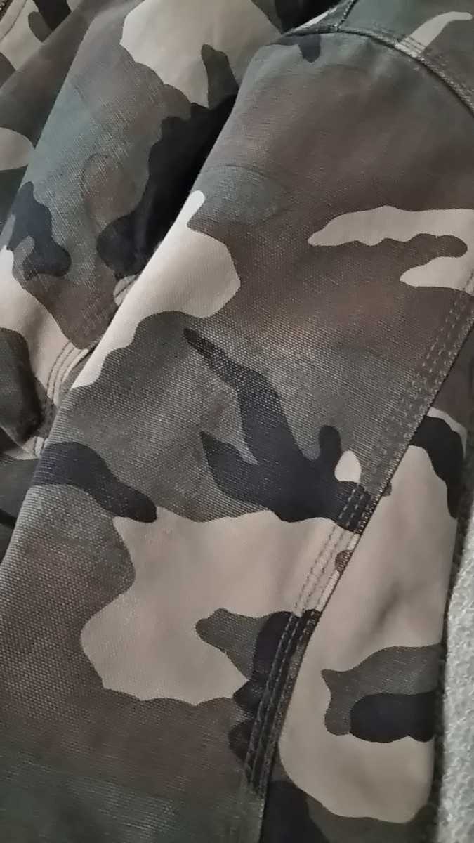 FAT Carharttパロディ 迷彩 MA-1ジャケット