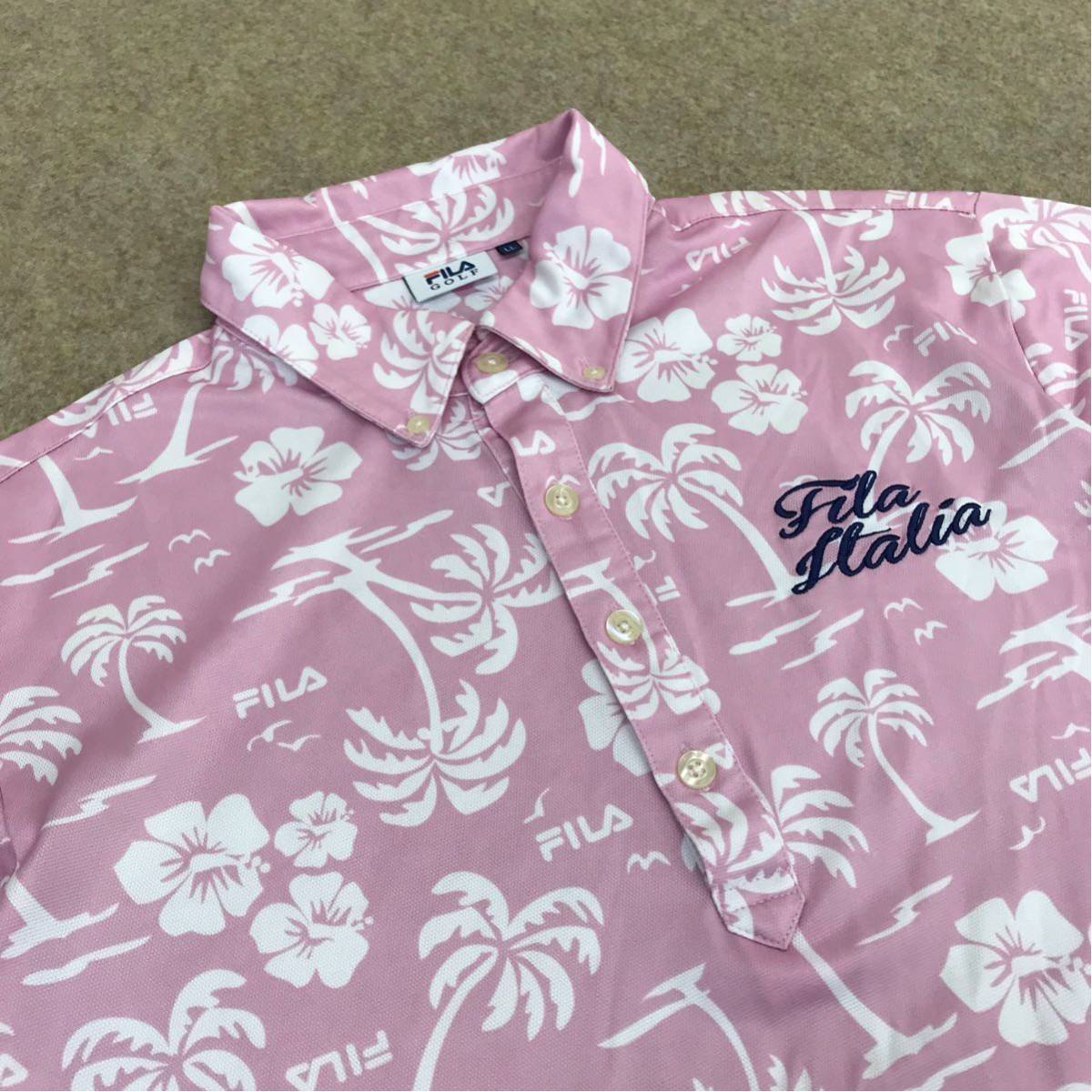 GOLF FILA メンズ 大きいサイズ 半袖 総柄 フィラゴルフ ゴルフ ゴルフウェア シャツ 大きいサイズフィラ ゴルフ&frasl;FILA モックネック GRAND-BACK グランバック GOLF(フィラゴルフ)公式通販オンライン