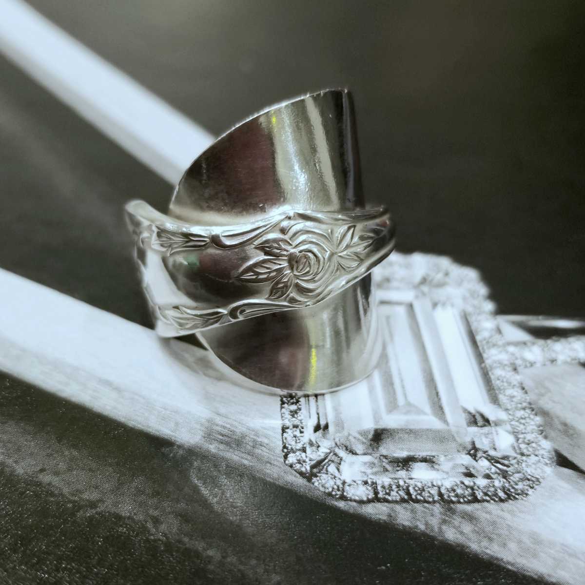 スプーン Vintage スプーンリング Spoon Ring ヴィンテージ リング 