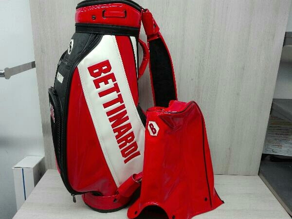 人気セール，SALE キャディバッグ BETTINARDI CADDYBAG ベティナルディ レッド 3点止 ショルダーストラップ(その他)｜売買されたオークション情報、yahooの商品情報をアーカイブ公開 - オークファン キャディバッグ
