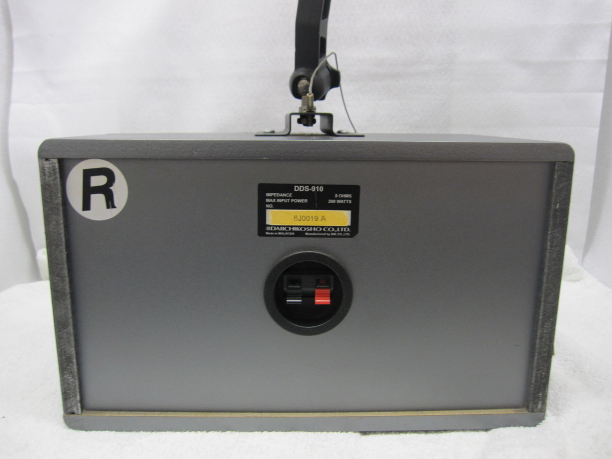 ☆中古品☆ 200W 9 DAM 第一興商 DDS-910 カラオケ用スピーカー 1ペア
