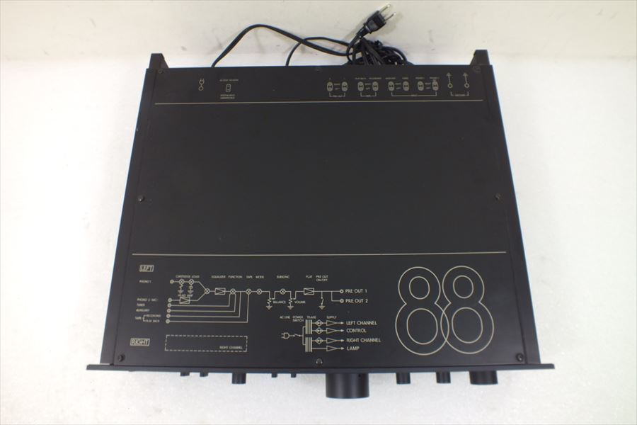 □Aurex オーレックス SY-88 ステレオプリアンプ オーディオ機器
