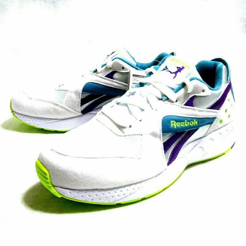 未使用/Reebok/pyro/リーボック/パイロ/ローカット/スニーカー/26.5cm/mist×lime×purple×white