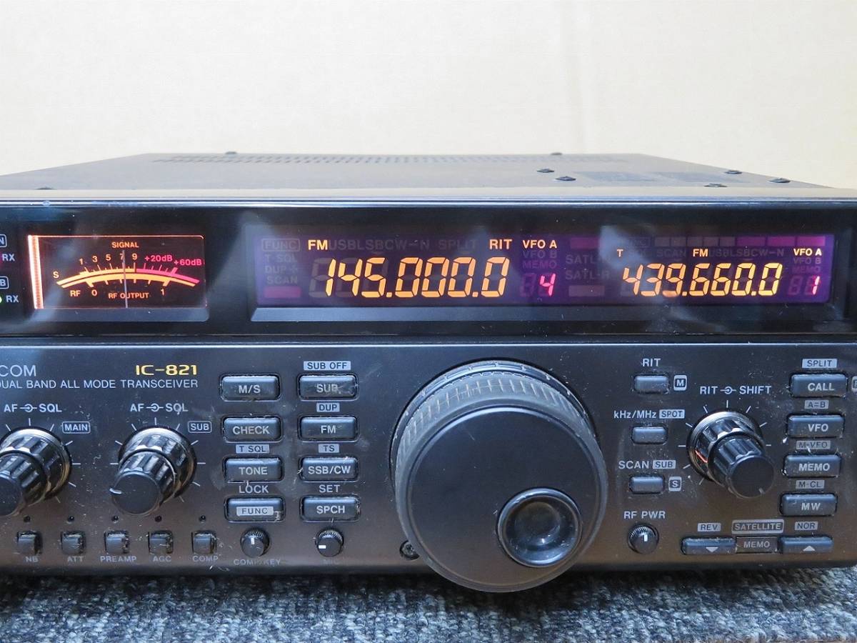 か*う様 ICOM IC-821 オールモード機　144MHz/430MHz帯 か*う様 ICOM IC-821 オールモード機 144MHz/430MHz帯 Yahoo