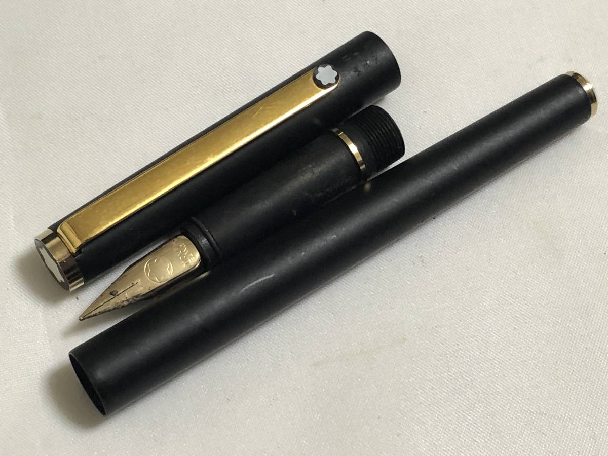 MONTBLANCモンブラン 万年筆 ペン先585 ヴィンテージ 希少筆記未 MONTBLANCモンブラン 万年筆 ペン先585 ヴィンテージ 希少筆記未