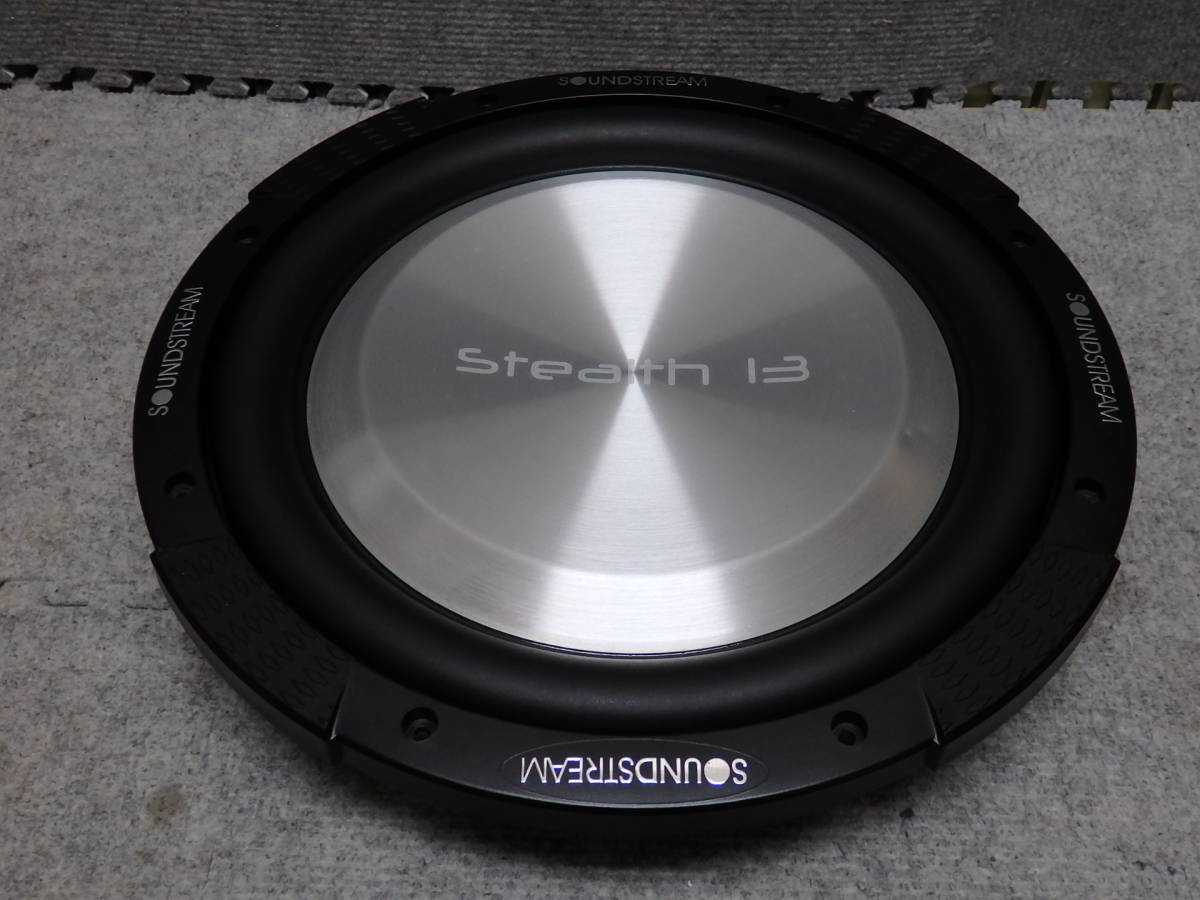 良品 サウンドストリーム Soundstream ステルスstealth 13 33cm ウーハー ウーハー 売買されたオークション情報 Yahooの商品情報をアーカイブ公開 オークファン Aucfan Com