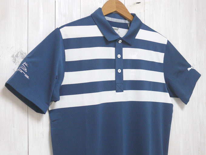 安い PUMA GOLF USプーマ ポロシャツ 特注コブラ刺繍 紺 S PARS AND STRIPES POLO リッキー ファウラー(プーマ)｜売買されたオークション情報、yahooの商品情報をアーカイブ公開 - オークファン シャツ