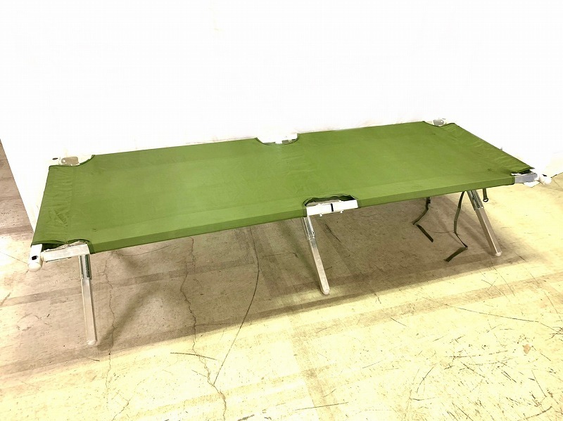 定番，定番人気 米軍放出 コット フォールディングベッド 折りたたみベッド キャンプ アウトドア 140 MG6AGK(コット)｜売買されたオークション情報、yahooの商品情報をアーカイブ公開 - オークファン コット
