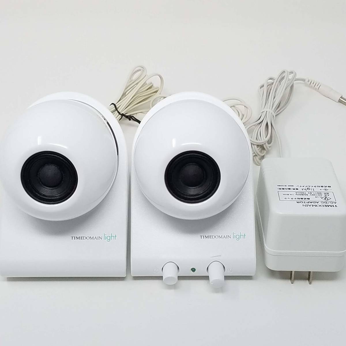 TIMEDOMAIN light タイムドメイン ライト アンプ内蔵スピーカー 中古