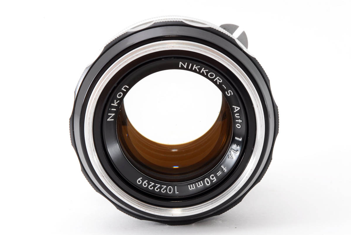 Nikon レンズ NIKKOR-S Auto 50mm F1.4 ☆一眼レフ MF マニュアル
