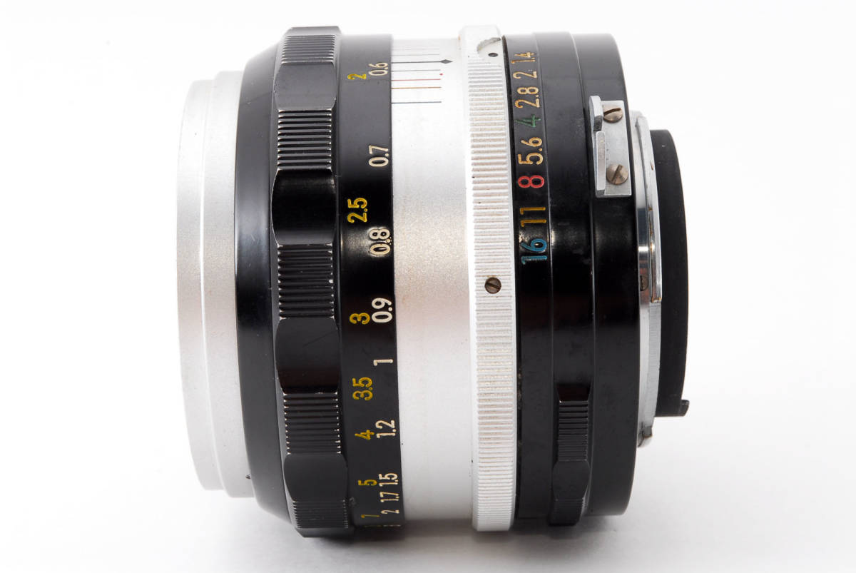 Nikon レンズ NIKKOR-S Auto 50mm F1.4 ☆一眼レフ MF マニュアル