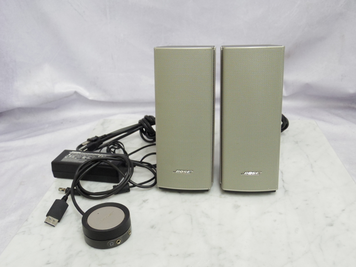 【ジャンク】BOSE Companion 20 スピーカー 本体シルバー BOSE Companion 20 スピーカー ☆ジャンク☆ BOSE Companion20