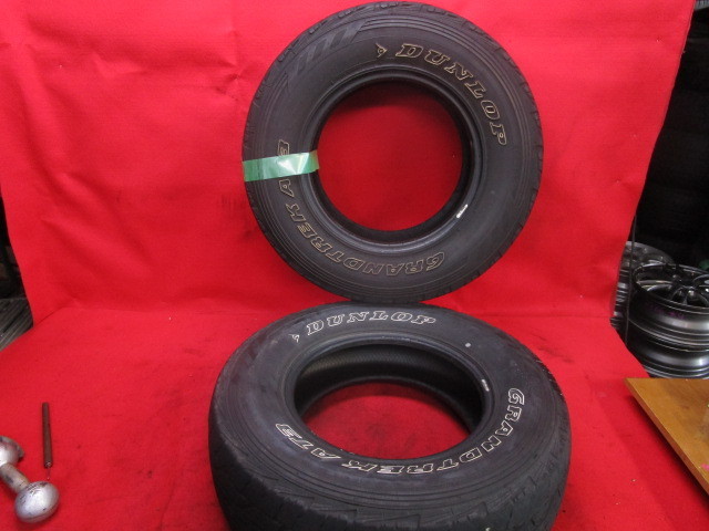 タイヤ 2本 LT 245/75R16 108/104Q 6PR ダンロップ グランドトレック GRAND TREK AT03 送料無料 ★ 8216T