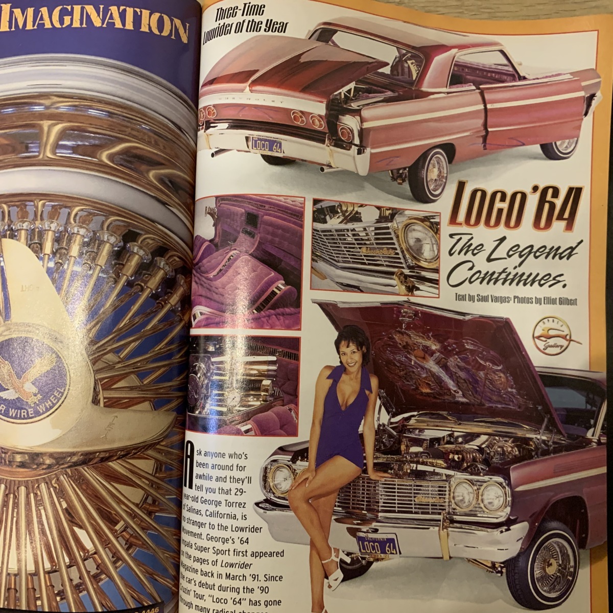 当時物 ローライダー 1959 1963 インパラ キャデラック クレーガー ゼニス デイトン ハイドロ フレーム ブロアム プレート マガジン 希少 決算特価商品 マガジン