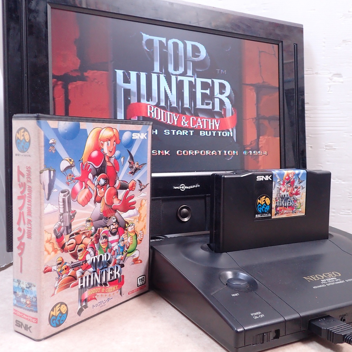 NG ネオジオROM トップハンター TOP HUNTER RODDY&CATHY 正規品